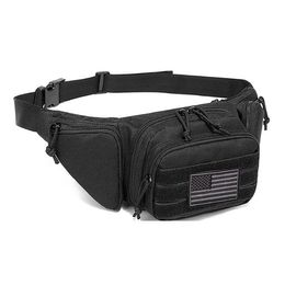 multi-functional tactical outdoor waist bags sport waterproof belt bags for climbing camping portable storage bags