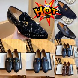 2024 Designer Dress Shoe Sole Loafer Luxury Women Platform Shoes Mans shoes Canvas Rubber Ladies High Quality Leather shoes Casual Shoes Soft