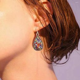 Dangle Earrings Bohemian Fashion Accessory Water Drop Earring Clothes Adornments