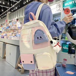 Backpack Drop Children Girls School Bags Backpacks For Students Shoulder Bag Cute Travel Feminina