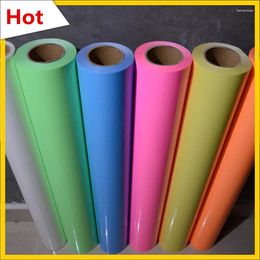 Window Stickers SUNICE DIY Cloth Multi-color Glow In The Dark IRON-ON Heat Transfer For Fabric HTV 20''x20''