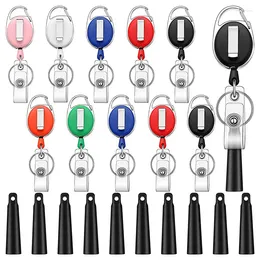 Keychains 1Pcs Camping Retractable Pen Pull Holder Reel Carpenter Pencils Anti Lost Rope For Woodwork Keychain Case