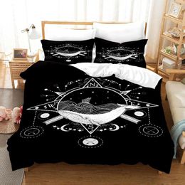 Bedding Sets HD Printing Set Customization/king/Europe/America Quilt Cover Double/king Europe And America Dark Simple