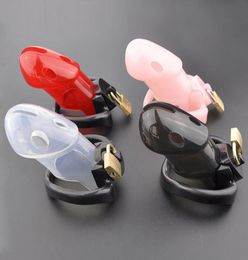 Male Device Cock Cage Virginity Lock with 3 Size Penis Cock Ring Adult Sex Toys for Men2382724