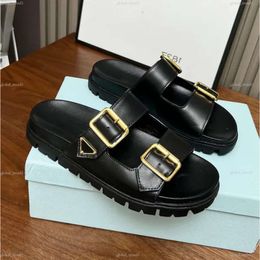 Straps Woven Miller Dad Sandals Designer Sandal Woman Crochet Slides Black Platform Wedges Straw Flatform Slipper Summer Flat Comfort Mule Beach Pool Two 1191