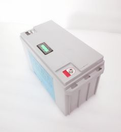 128V 100ah 3000cycles 1200WH 100A AGV 12V Rechargeable LiFePO4 Battery for Telecom storage solar storage golf traction tricycle c5062666