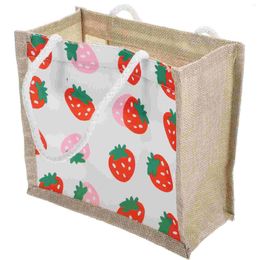 Dinnerware Bento Bag Lunch Bags For Work Tote Carrying Insulation School Thermal Cloth Canvas Adult
