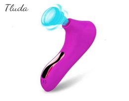 Massager Sucking Vibrators for Women Clitoris Sucker Female Vibrator Nipple Oral Blowjob Vacuum Stimulator Sex Toys Adult 18 Coupl6982388