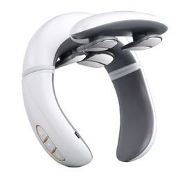 Wireless Electric Cervical Massager Intelligent Neck Massager Smart Shiatsu Massage Device