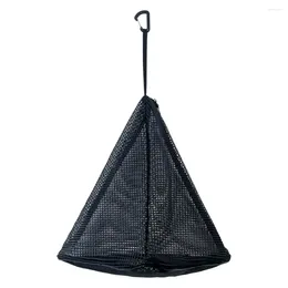 Storage Bags Hanging Drying Net Double Zipper Fabric Wide Application Bag Household Supplies