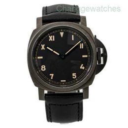 Designer Armbandwatch Luxury Army Watch Luxury Uhr Automatische Uhr auf Verkauf Penerg California 8-tägige Pam00779 Titanium-Legierung Herren Uhr 44mm Box Paperyoki0e9i