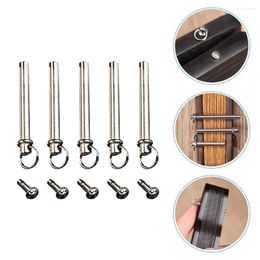 Decorative Figurines 5 Sets Fan Accessories Folding Rivet And Nut Hand Repairing Kit Handheld Shaft Rivets Stainless Steel