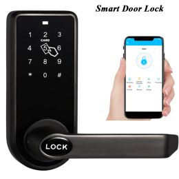 Control TTLOCK Bluetooth Lock Smart Wooden Door Lock Swing Digita Lock Smart Keypad Mechanical Key 13.56Mhz IC Lock Dynamic Lock