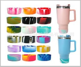 Rubber bottom for 40oz tumbler Colourful coaster rubbers Cover Cap Anti-Slip Self Adhesive travel tumblers bottom 04115675874