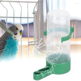 Other Bird Supplies 1pcs Water Dispensers For Cages Sparrows Parrots Budgies Cockatiels And Lovebirds Feeder Waterer With Clips