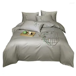 Bedding Sets Pure Cotton Set Home Textile King Size Bed Clothes Duvet Cover Flat Sheet Pillowcases