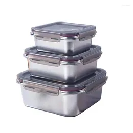 Storage Bottles Traditional Thai Food Carrier Foldable Metal Tiffin Box Stainless Steel Lunchbox For School