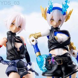 Action Toy Figures ATKGIRL Nuke Matrix Snail-Shell 1/12 Mobile Suit Girls Jacket Animal Nighty Anime Model Action Figure Toys Universal Costume YQ240415