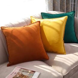 Pillow Throw Covers Gift Cover 45x45 Modern Decoration Home Luxury Living Room Bed Polyester Linen Line E1421