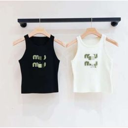 Women's T-shirt Designer Women Sexy Halter Tee Party Fashion Crop Top Embroidered T Shirt Spring Summer Backless dz