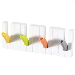 Hangers Piano Keys Hook Hanger Wall Mounted Coat Creative Decoration Room Bedroom