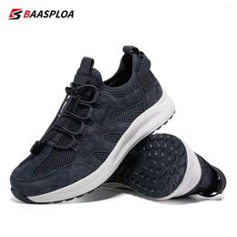Walking Shoes Baasploa Men Casual Sneakers Comfort Mesh Breathable For Classic Lightweight Sport Non-Slip Elastic Band