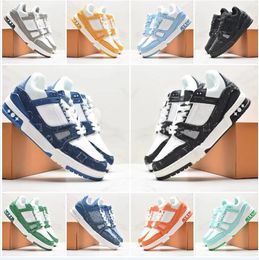 Designer Sneaker Scasual for Men Running Trainer Outdoor Trainers Shoe High Quality Platform Shoes Calfskin Leather Abloh Overlays ewt3