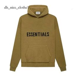 Fashion Ess Designer Hoody Hoodie Men's Hoodies Sweatshirts Hoodie Men Ential Knitted Sweater Zipper Letter Long Sleeve Sweatshirt Loose Fog Mens Hoode 322