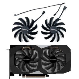 Pads Gigabyte GTX 1660 Ti GPU fan 95MM PLD10010S12H GTX 1650 for Gigabyte RTX2070 RTX 2060 SUPER 2070 WINDFORCE OC card cooling fan