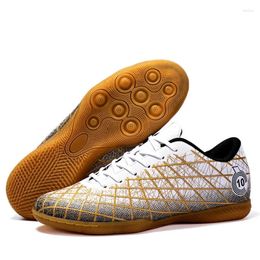 American Football Shoes Indoor Soccer Boots Adult Student Rubber Sole Non Slip Outdoor Lawn Breathable Large Size