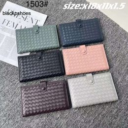 Botteg Venetas BVs Passport bags Money Clip best-quality Integrated Sheepskin Handwoven Card Portable Batch