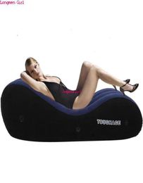 Camp Furniture Inflatable Sofa Bed Mattress Sex Pillow Chair With Bondage Long Cushion For Couples Relaxation Outdoor Sun Lounger1437720