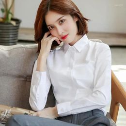 Women's Blouses Autumn Long Sleeve White Shirt Female Lady Chiffon Top Blouse Women Blusas Ropa De Mujer