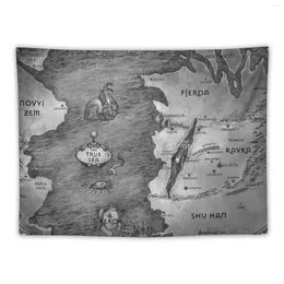 Tapestries The Grisha Trilogy Map Tapestry Wall Carpet Decoration