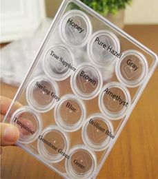 STOCK Colorful Contacts Cases Fresh Looking Pure Hazel Lentes De Contacto Boxes4142937