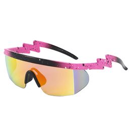 Riding Cycling Sunglasses Mtb Sports Cycling Glasses Goggles Bicycle Mountain Bike Glasses Men's Women Cycling Eyewear lightning legs