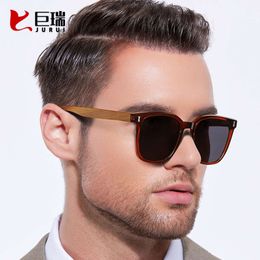 2023 New Fashion Trend Bamboo Wood Leg Polarised Sunglasses