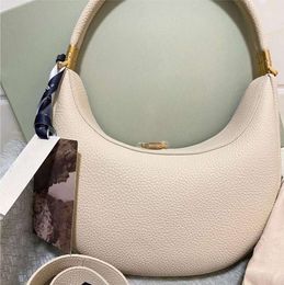 Shoulder Bags Designer Luna Songmont Hobo Crossbody Half Moon Leather Purse Cross Body Handbag Minority simplicity