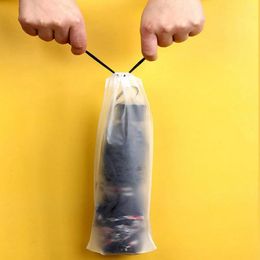 Storage Bags Bag Umbrella Cover Reusable Portable Car Barrel Drawstring For Office Holder Accessories