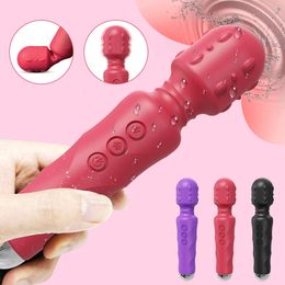 20 Speed Strong Dildo AV Vibrator for Women Vagina Clitoris Stimulator Vibrators Magic Wand Massager Erotica sexy Toys for Adults