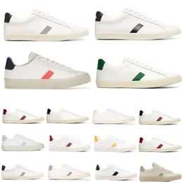 new Casual Vejaon French Brazil Green Earth Green Low-carbon Life V Organic Cotton Flats Platform Sneakers Women Classic White Designer Shoes Mens Trainers