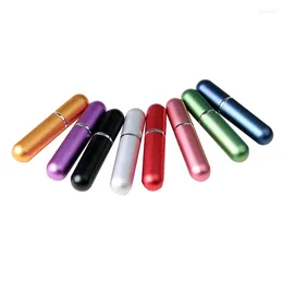 Storage Bottles 5ml Perfumery Spray Empty Bottle Mini Portable Liquid Refillable Aluminium Atomizer Container Refill Travel Cosmetic Tool