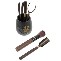 Teaware Sets Tea Making Tools Ceremony Supply Set House Knife Clip Kit Copper Supplies