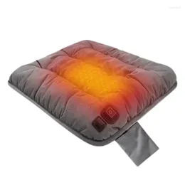 Carpets Heated Chair Pad Car Seat Cushion Heating With 3 Temperature Settings Winter Warmer Accessories