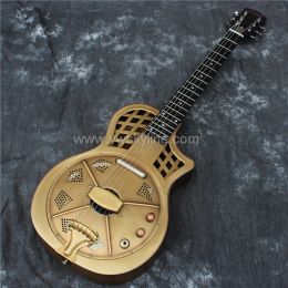 Cables Jonathan 17 series resonator guitar with pickup resophonic guitars Metal Body Duolian guiatrs