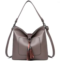 Shoulder Bags Women Tassel Commuter Crossbody Ladies Bag Female Luxury Designer Handbags Large Capacity Brand Flaps 2024