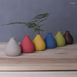 Vases Creative Home Small-sized Colour Flower Vase Decorative Arts And Crafts In Living Room Decoration Nordic