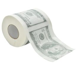 ZZIDKD 1Hundred Dollar Bill Printed Toilet Paper America US Dollars Tissue Novelty Funny 100 TP9864851