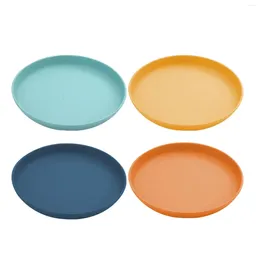 Tea Trays Lightweight Dinner Plate Tableware With Storage Base Dry Fruit Dish Serving Dessert Plates Salad For Household El