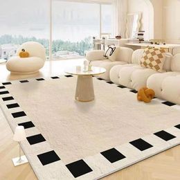 Carpets Living Room Carpet Home Thicken Imitation Cashmere Simple Wind Water Absorption Non-slip Sofa Coffee Table Blanket